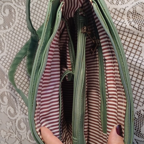 NEW! NuTrendz Starburst Purse with embroidery 5501 - Picture 6 of 8